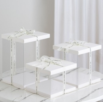 Clear boxes